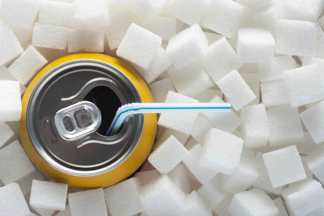 Many popular soft drinks have a high sugar content. Image: iStock