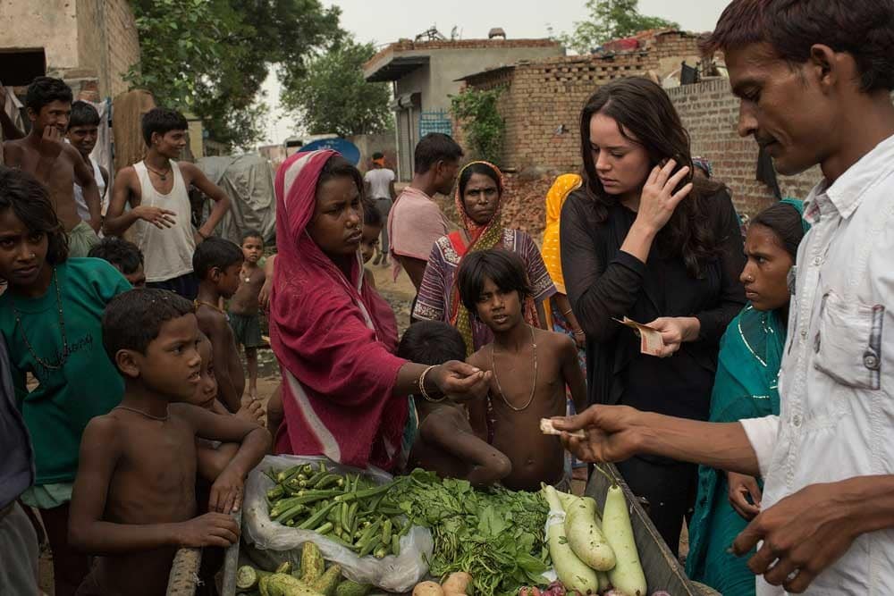 Kelly McJannett in India