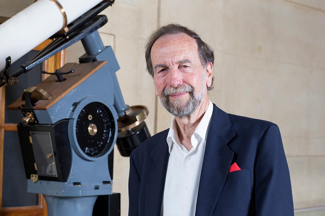 Professor Richard Hunstead in the School of Physics in 2017.