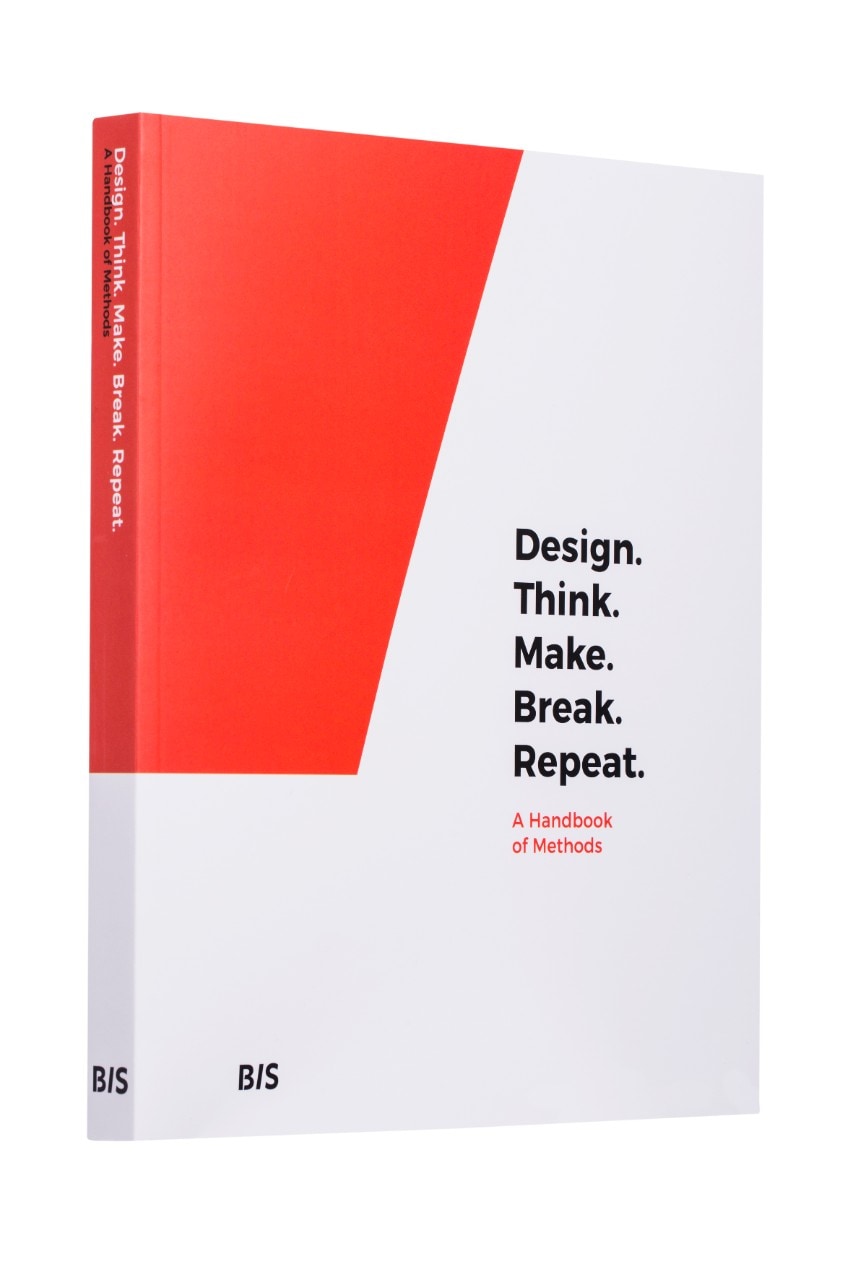 Cover of Design. Think. Make. Break. Repeat. book.