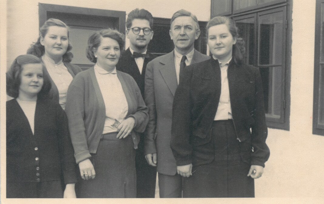 Anna Breinl and family in Austria