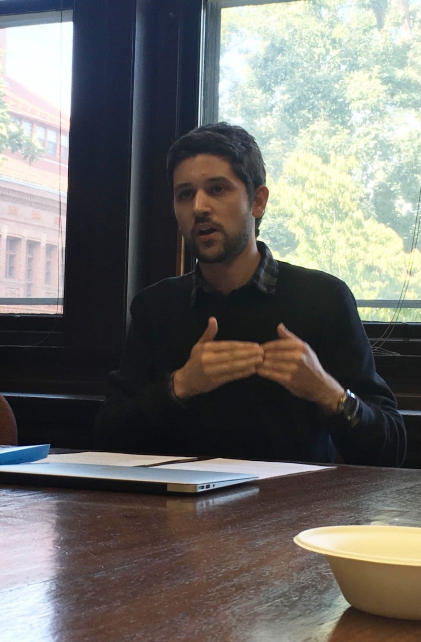 Department of Philosophy PhD student Dominic Dimech discusses his research at Harvard.