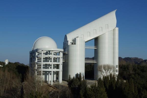photo of the LAMOST telescope at Xinglong Observatory in China