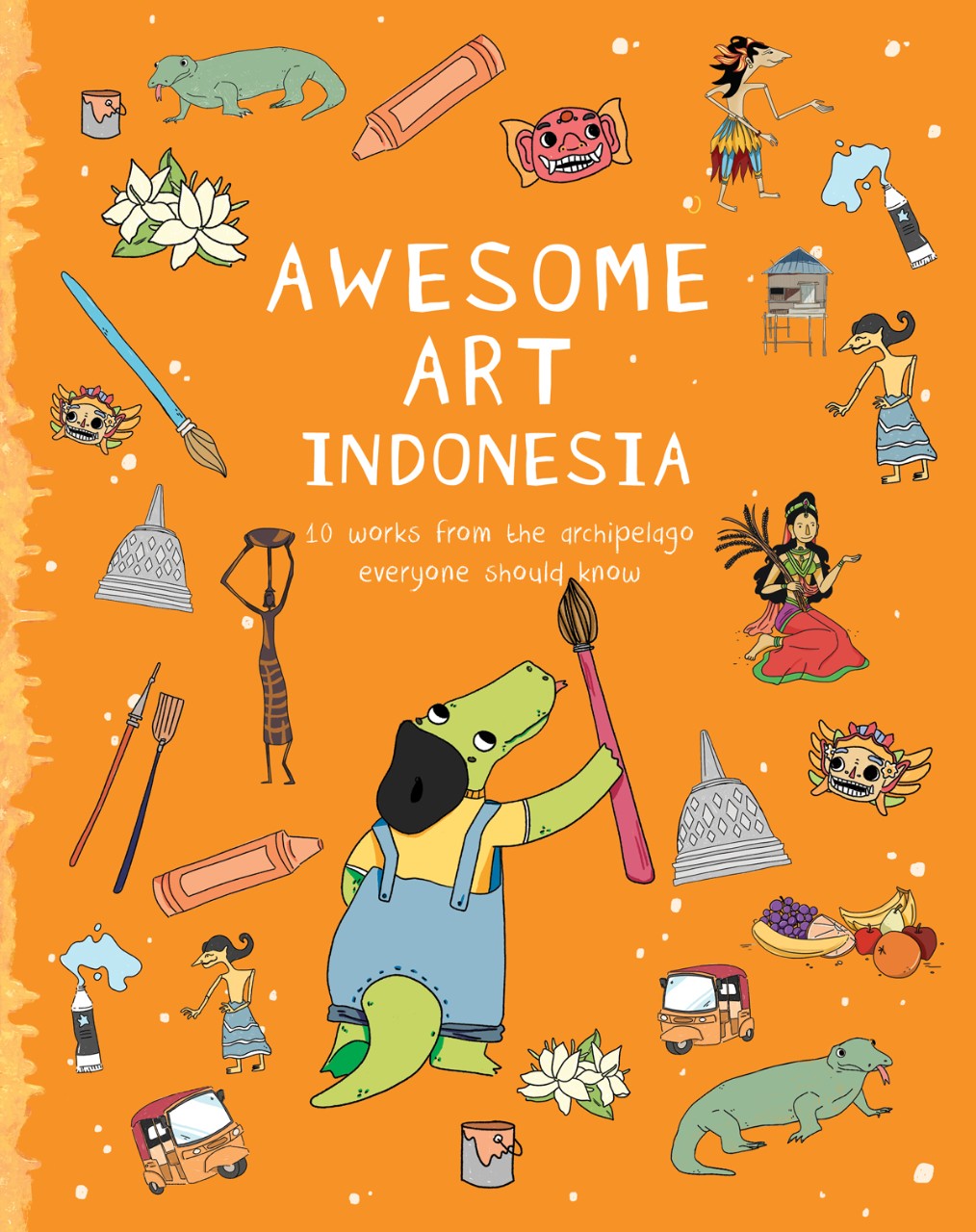 photo of the book cover for Awesome Indonesia