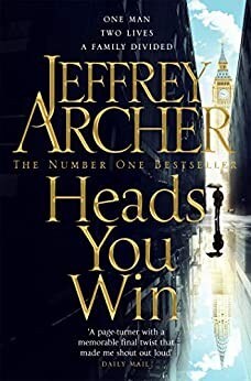 photo of a book cover with the words Heads You Win
