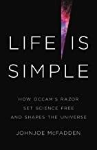 photo of black book cover with the words Life is Simple