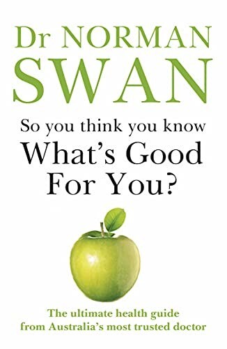 photo of a white book cover with a green apple on it