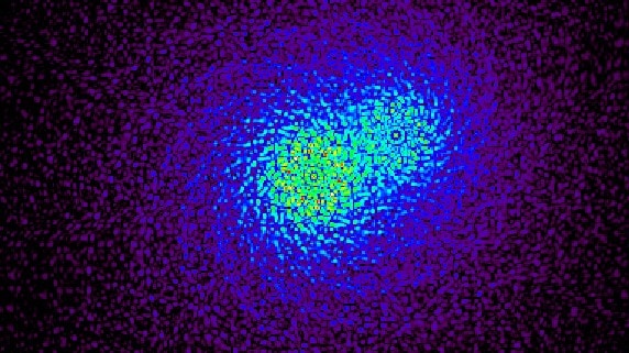 A simulated view of the Alpha Centauri binary through the diffractive pupil proposed for the TOLIMAN telescope. Source Peter Tuthill