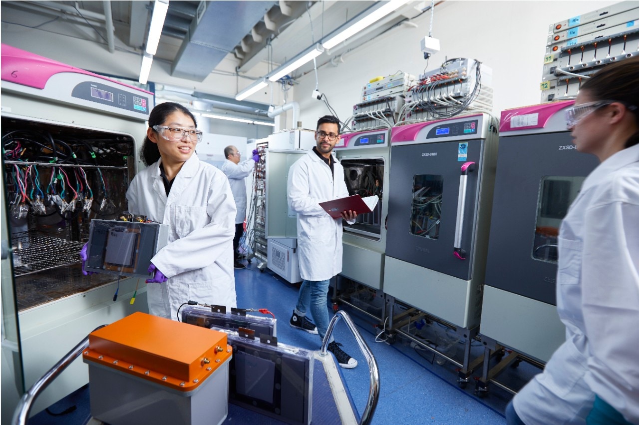 Gelion's batteries will mean manufacturing jobs in Sydney. Image: Inside the Gelion lab