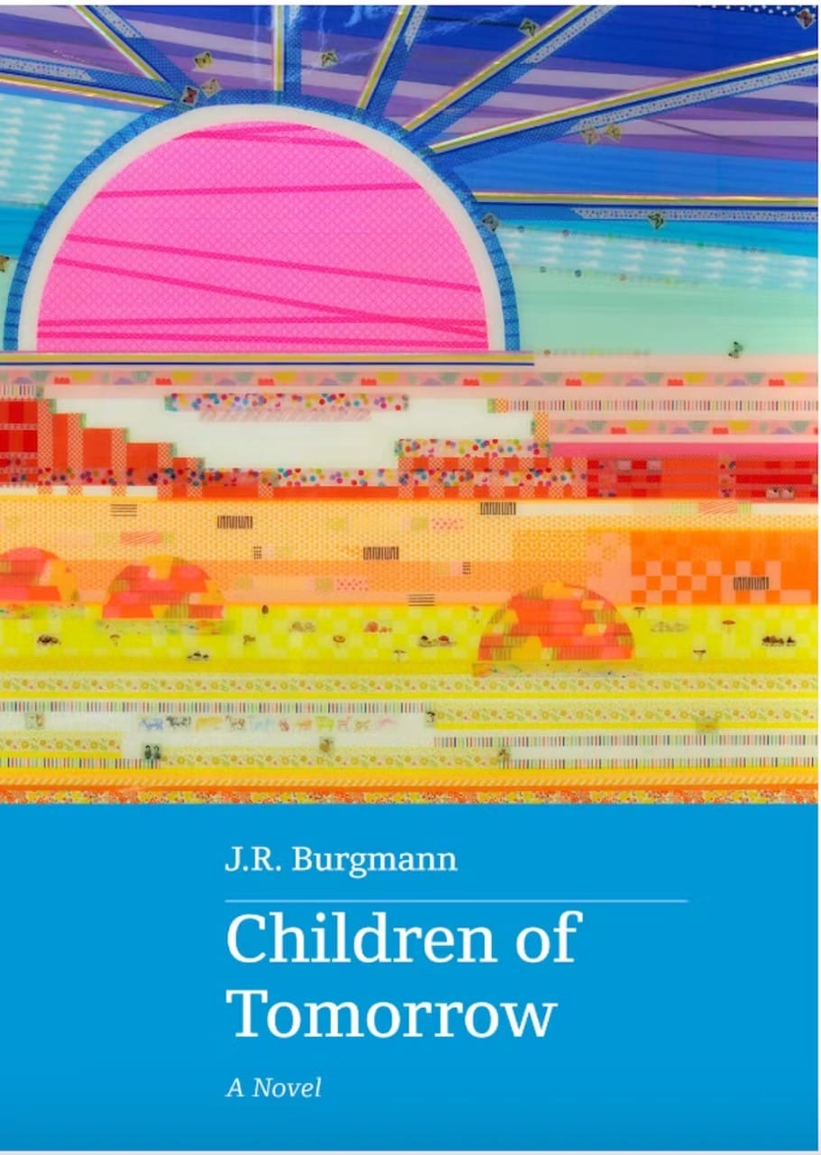 colourful book cover with the title Children of Tomorrow