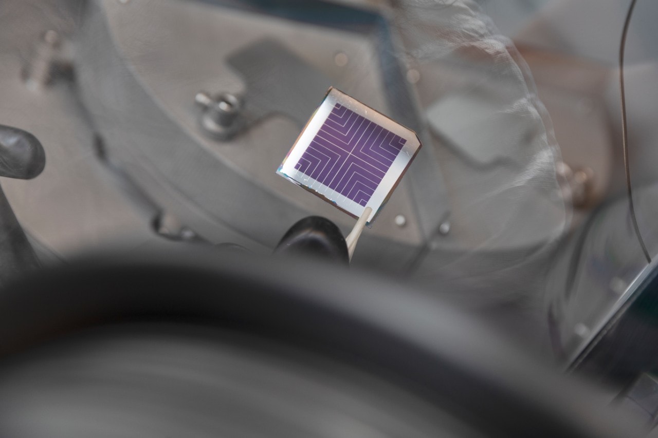 A perovskite solar cell
