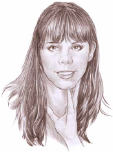 Illustration of Stephanie Fynn