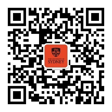 The QR code of official usyd wechat account