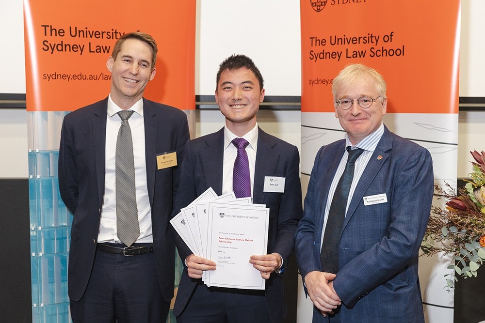 Dane Luo at the 2023 Prize Giving Evening