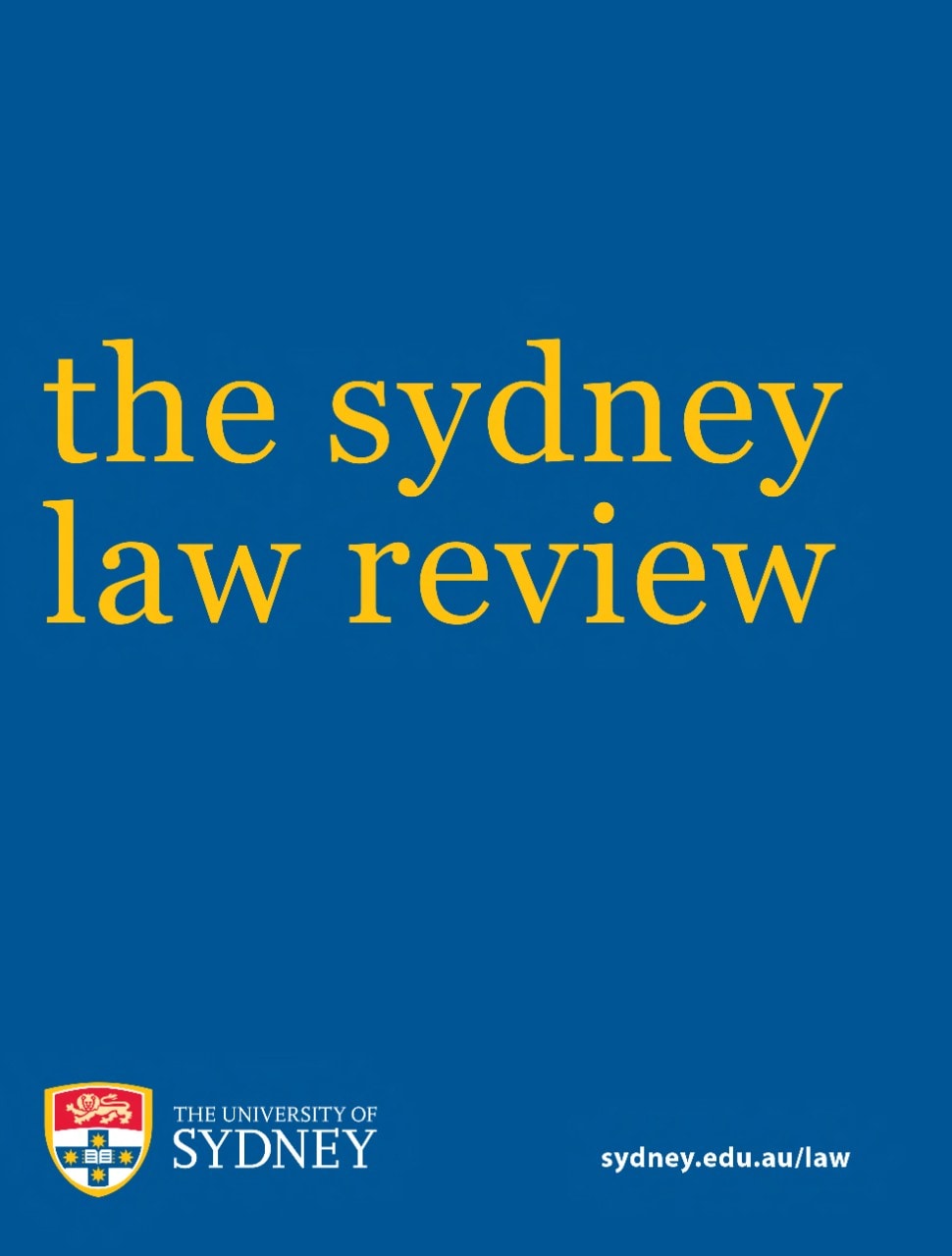 Sydney Law Review