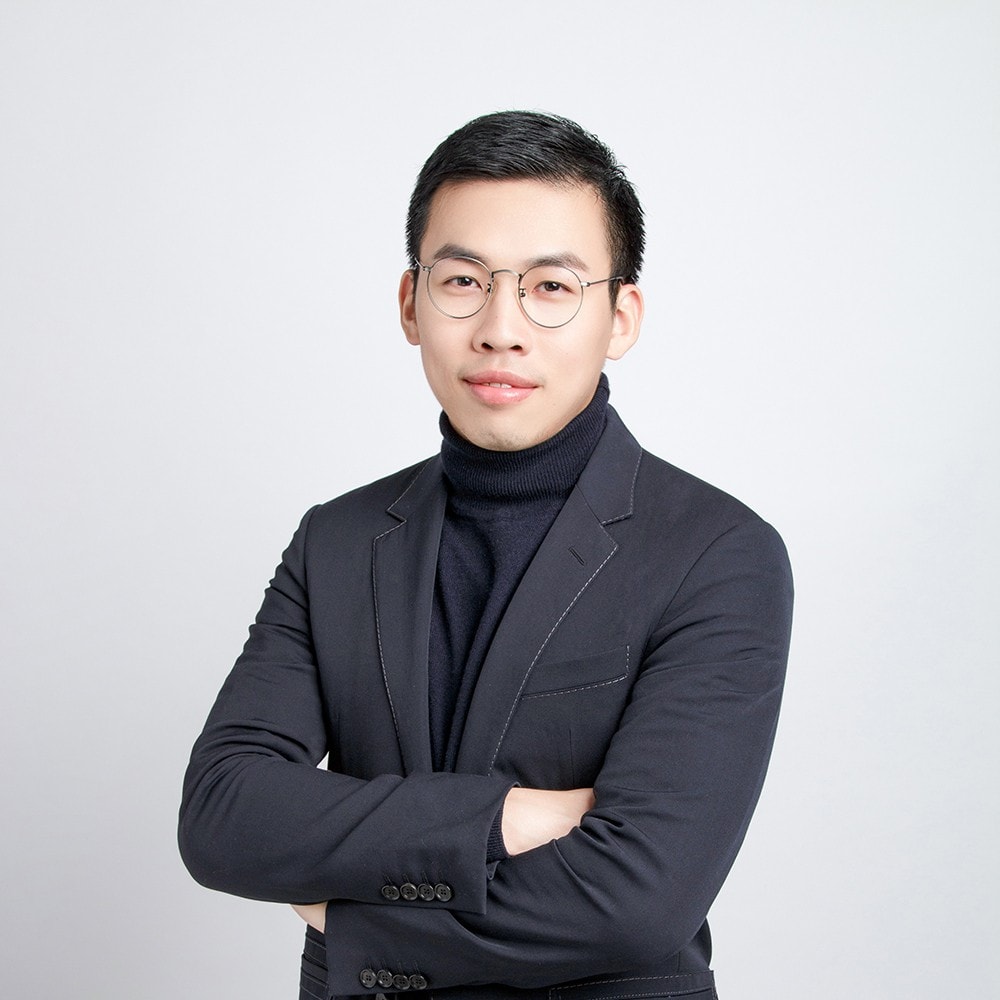 Portrait shot of Carter Hu