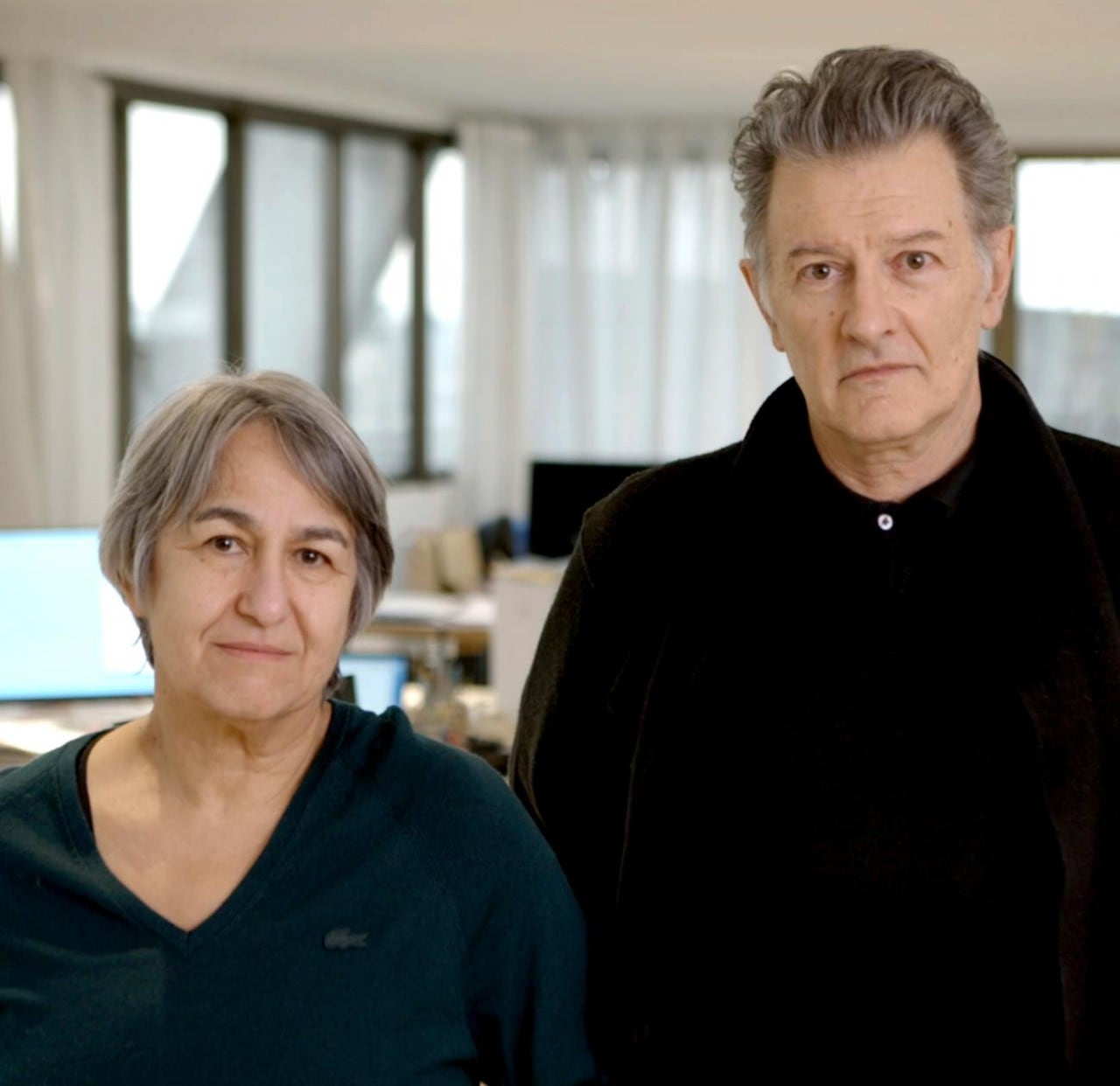 A picutre of Anne Lacaton and Jean-Philippe Vassal. 