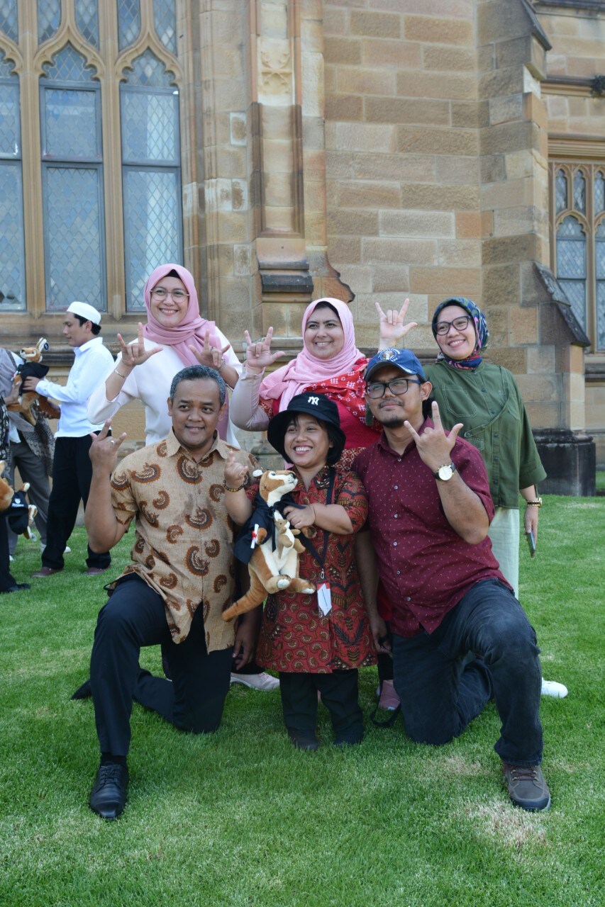 Participants of the DPO course at Sydney University