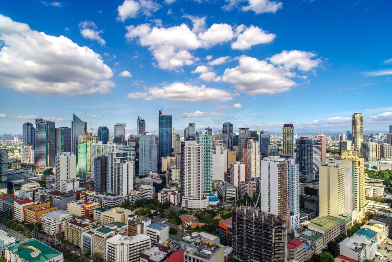 view of city of Manila