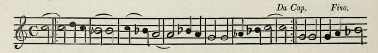 17 A line of one of their chants (Chauncy 1878, 266)