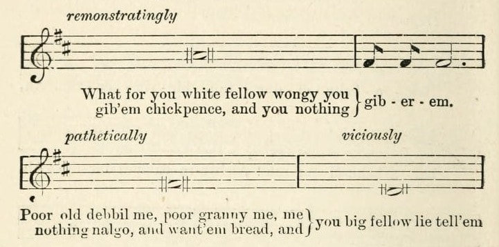 28.4 What for your white fellow wongy (Calvert 1894, 38)