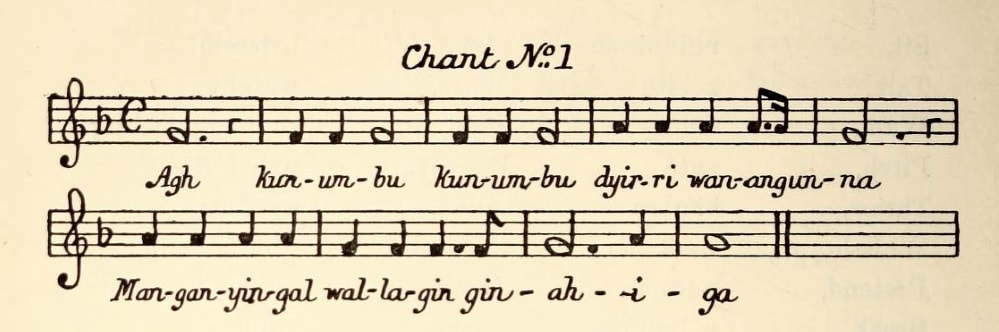 35.1 Agh kunumbu (Mathews 1904, 240)