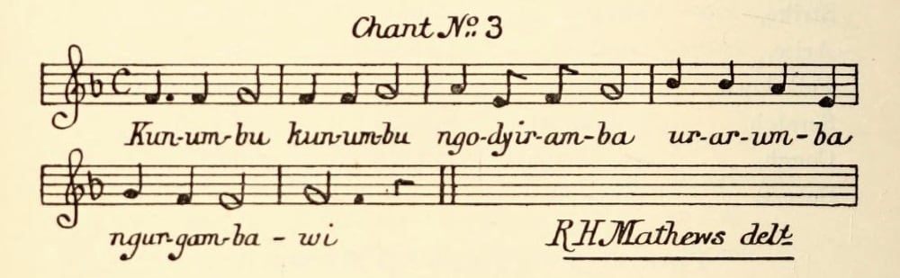 35.3 Kunumbu kunumbu (Mathews 1904, 240)