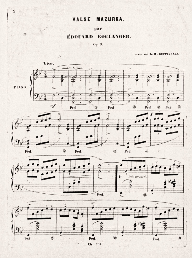 Valse-mazurka de salon, op. 9, Edouard Boulanger (Paris: Chabal, [1850])