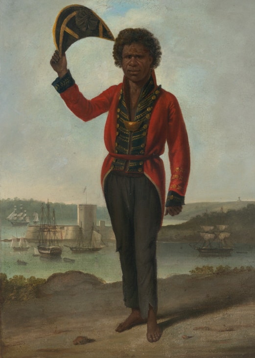 Portrait of Bungaree, Augustus Earle, c. 1826, National Gallery of Australia