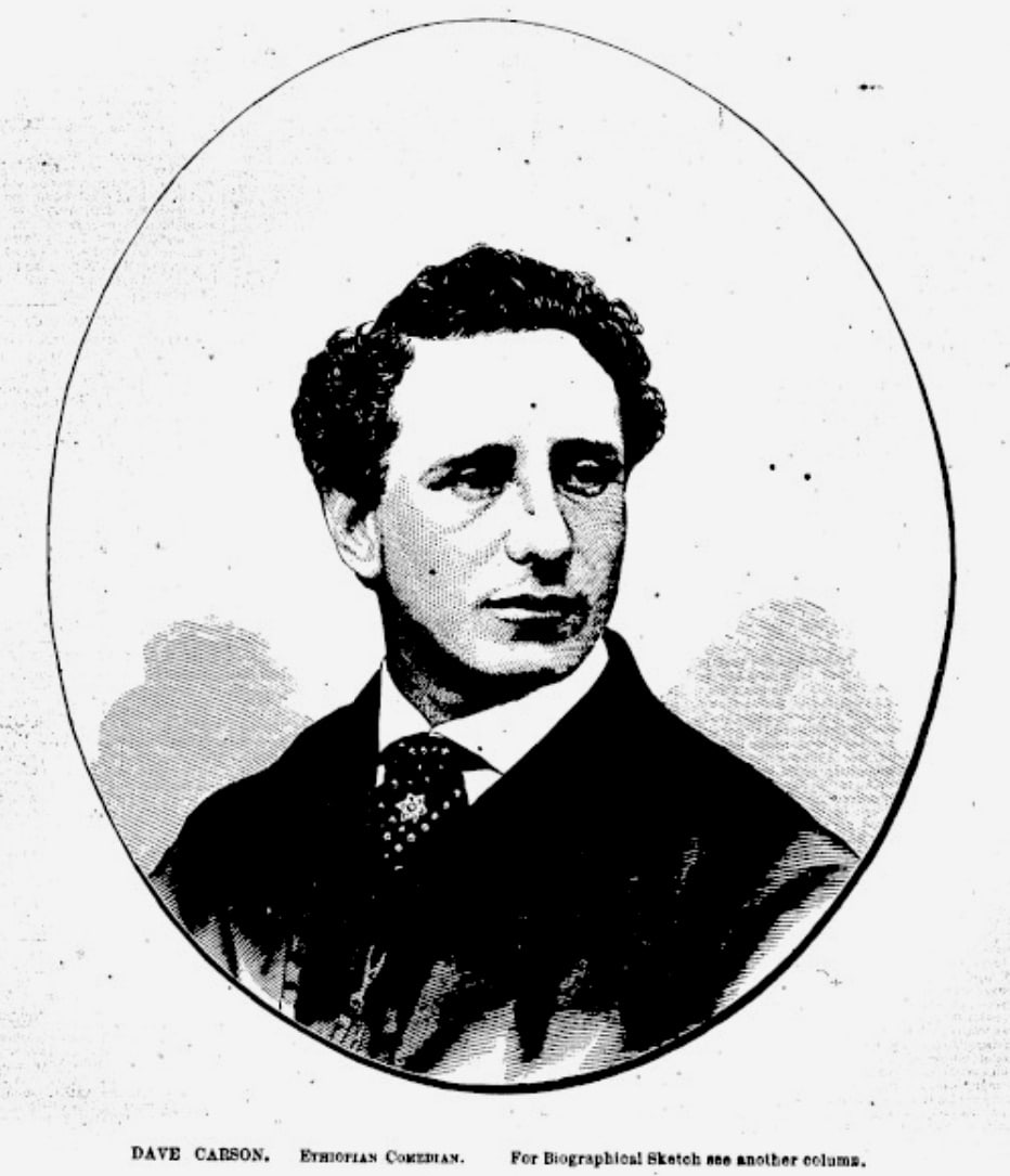 Dave Carson, 1867
