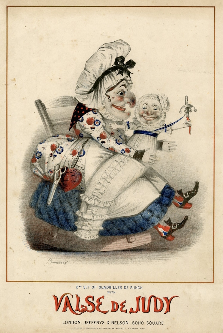2nd set of Quadrilles de Punch, with Valse de Judy (London: Jefferys & Nelson, [1842]) cover