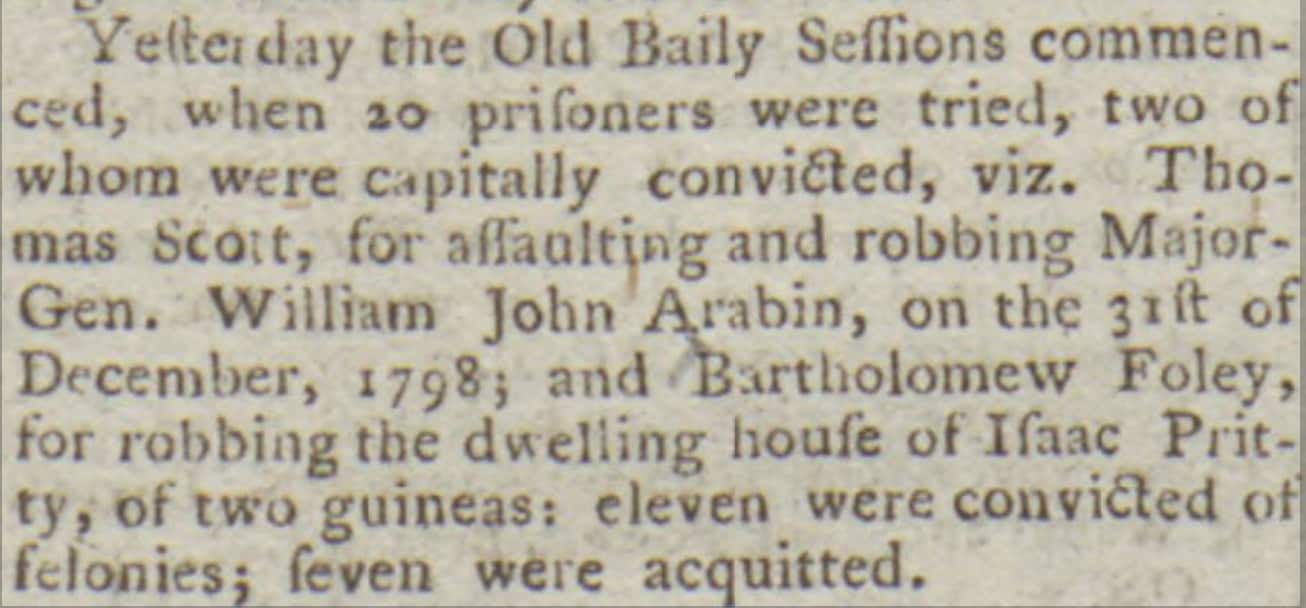LONDON GAZETTE . . . DEC. 7, 1799, Hereford Journal [England] (11 December 1799), 2
