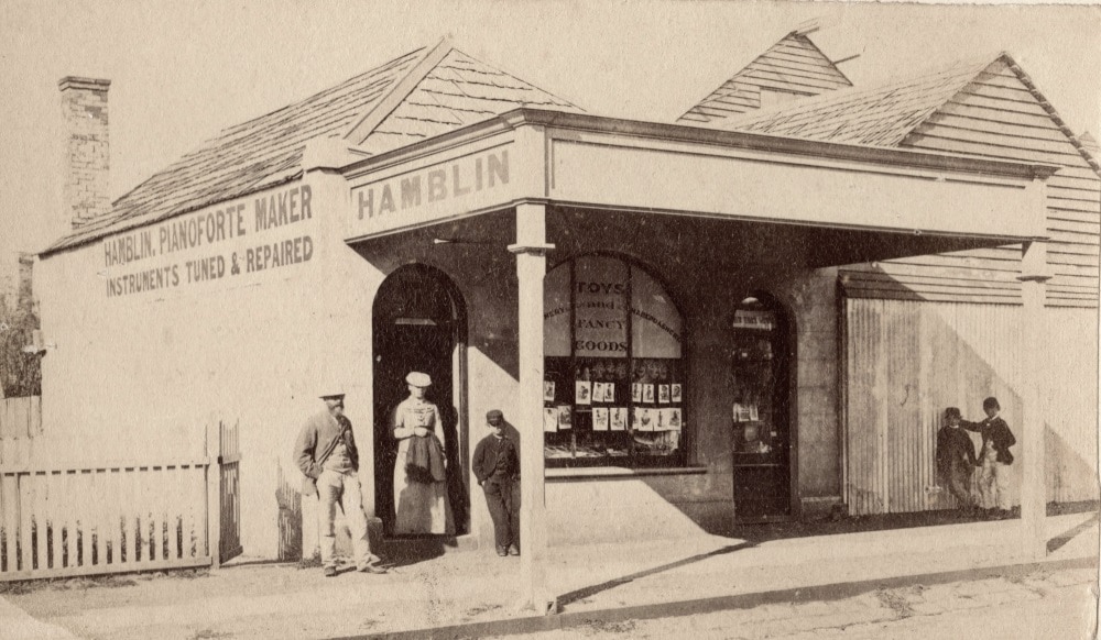 Hamblin's, Kyneton, c.1870s (courtesy Kyneton Museum, VIC)