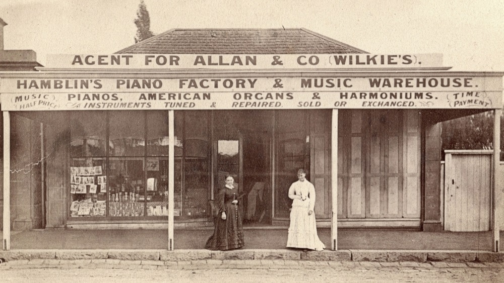 Hamblin's, Kyneton, c.1880s (courtesy of Kyneton Museum, VIC)