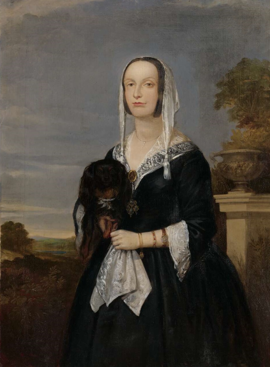 Lady O'Connell (Mary Bligh), by William Nicholas, c. 1847; National Library of Australia