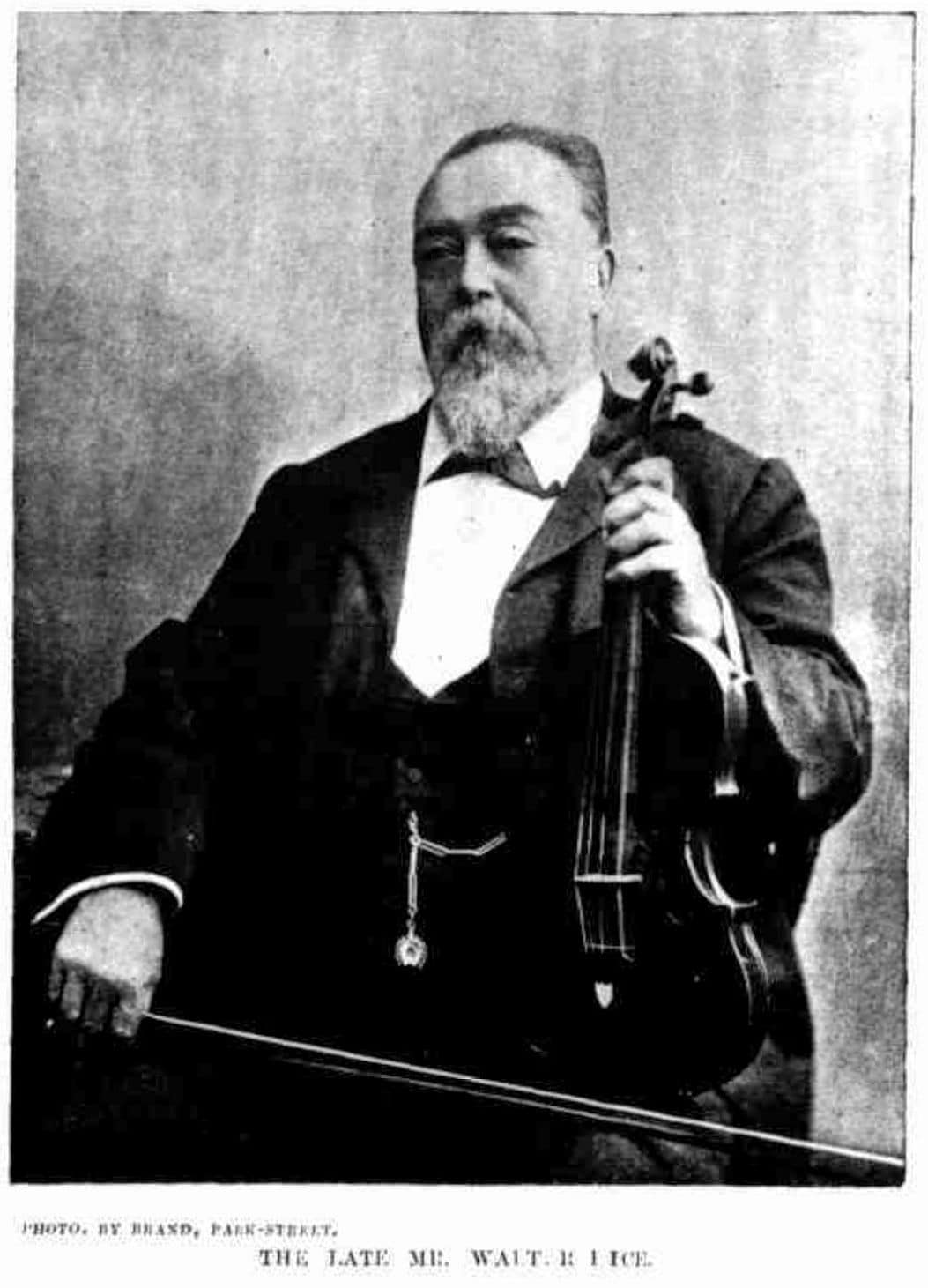 Walter John Rice, c. 1890 (photo: Brand, Sydney)