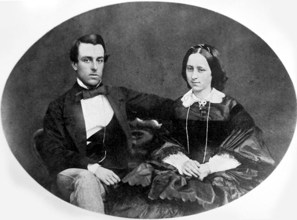 Frederick Thomas and Marian Sargood, 1858