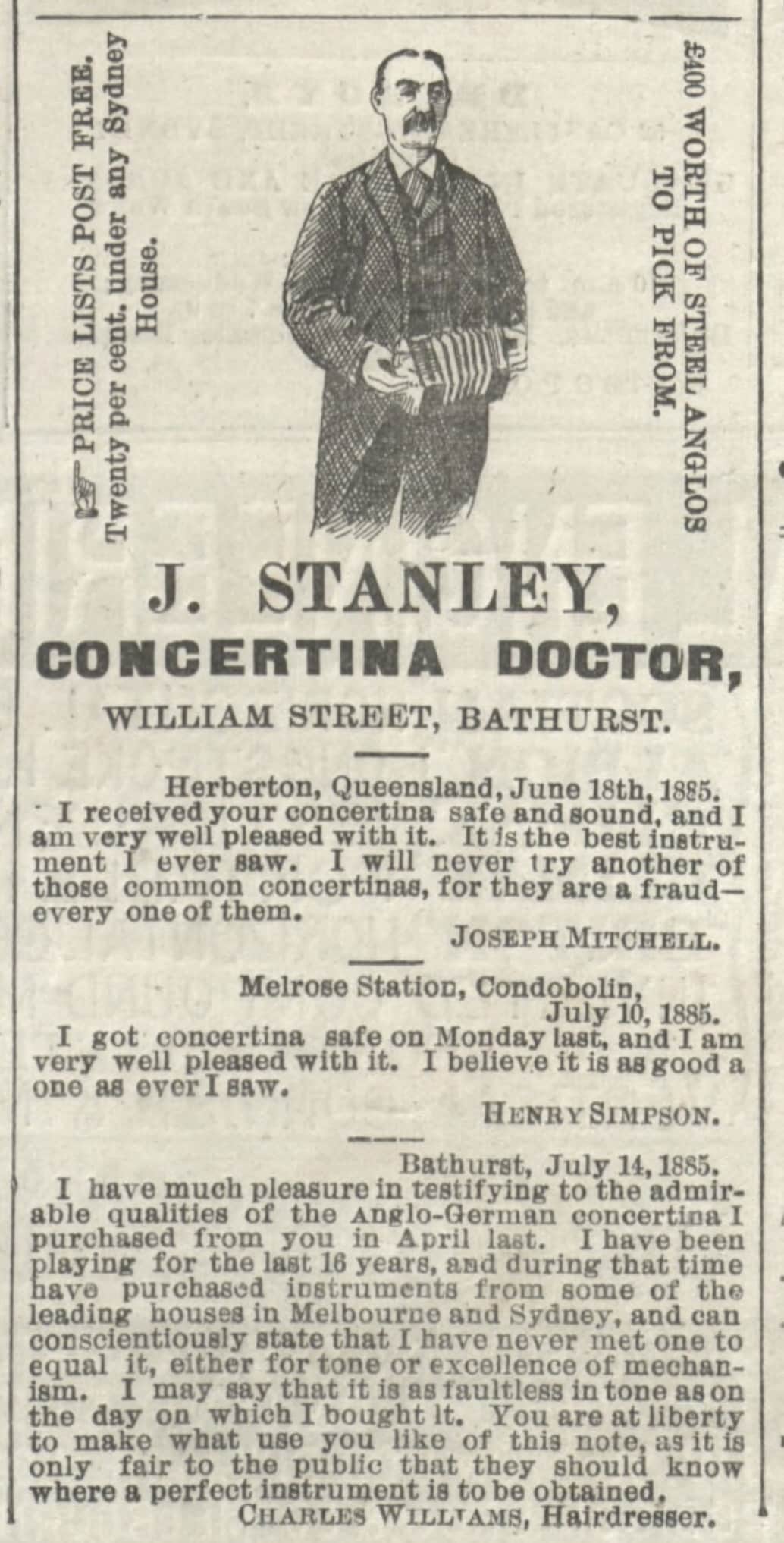 [Advertisement], The bulletin (22 August 1855), 8
