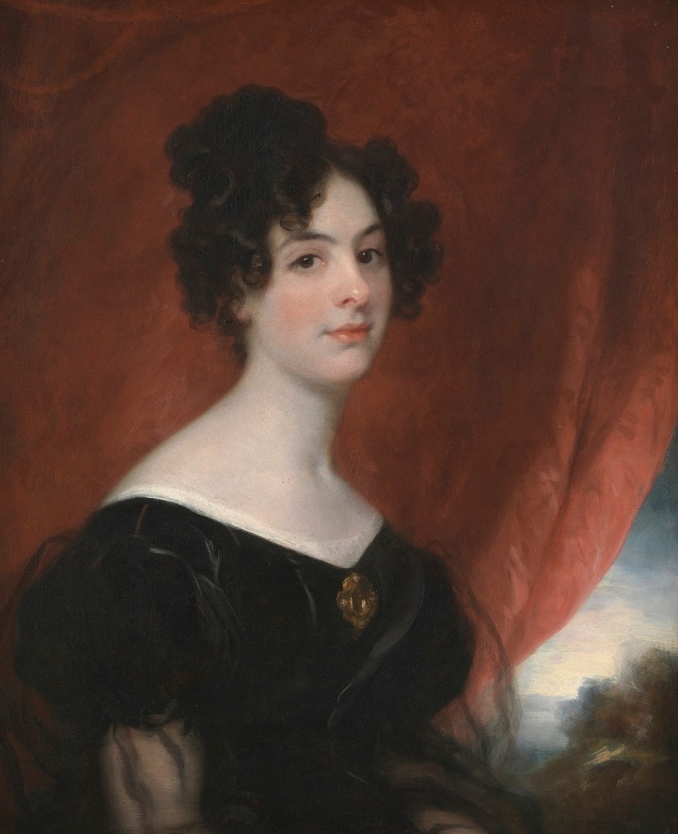 Ellen Stirling, c. 1828 (1807-1874); by Thomas Phillips (National Portrait Gallery, Canberra)