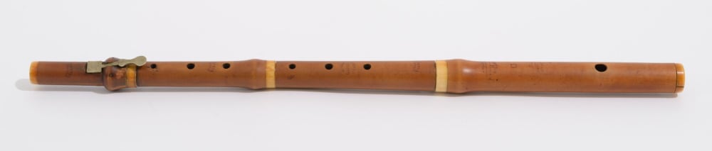 Single key flute, by Hermann Wrede, London, c. 1830s; Museum of Applied Arts and Sciences, NSW